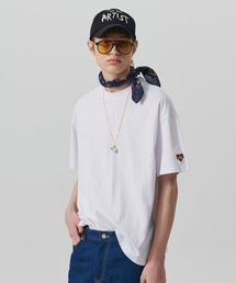 ノーマンティック スモールロゴ ベーシック 半袖Tシャツ ホワイト