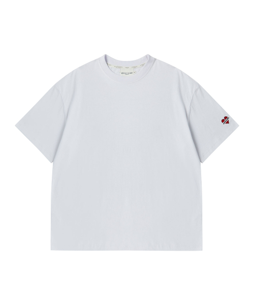 Beyond Closet（-）の「ノーマンティック スモールロゴ ベーシック 半袖Tシャツ ホワイト（Tシャツ/カットソー・メンズ・その他・SMALL/LARGE）」の2枚目の写真