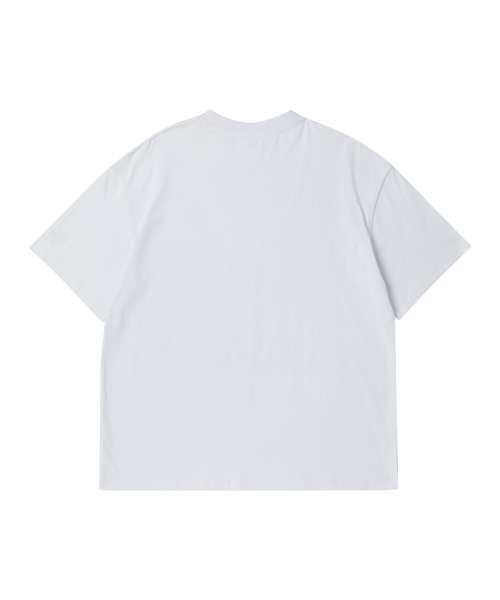 Beyond Closet（-）の「ノーマンティック スモールロゴ ベーシック 半袖Tシャツ ホワイト（Tシャツ/カットソー・メンズ・その他・SMALL/LARGE）」の3枚目の写真
