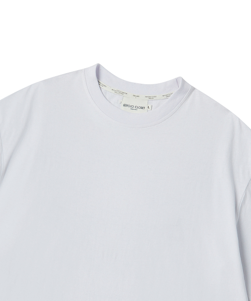 Beyond Closet（-）の「ノーマンティック スモールロゴ ベーシック 半袖Tシャツ ホワイト（Tシャツ/カットソー・メンズ・その他・SMALL/LARGE）」の4枚目の写真