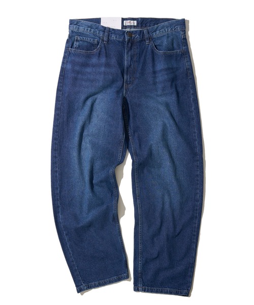 HANES(ヘインズ)の「【HANES/ヘインズ】WIDE FIT DENIM PANTS / ワイドフィット デニムパンツ(デニムパンツ・メンズ・ネイビー/ブルー/ブラック/ライトブルー・SMALL/MEDIUM/LARGE/X-LARGE)」の3枚目の写真