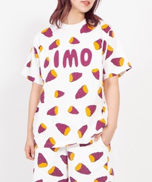 PUNYUS | 【新サイズ】フード総柄Ｔシャツ（IMO)(Tシャツ/カットソー)