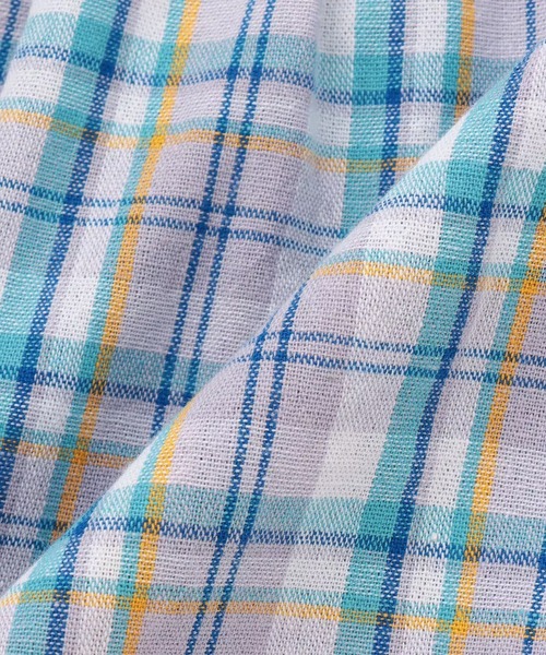 KP（ケーピー）の「先染チェック×ドビーチェリードットプリント 上下セット（Tシャツ/カットソー・キッズ・ピンク/ラベンダー・90cm/80ｃｍ）」の13枚目の写真