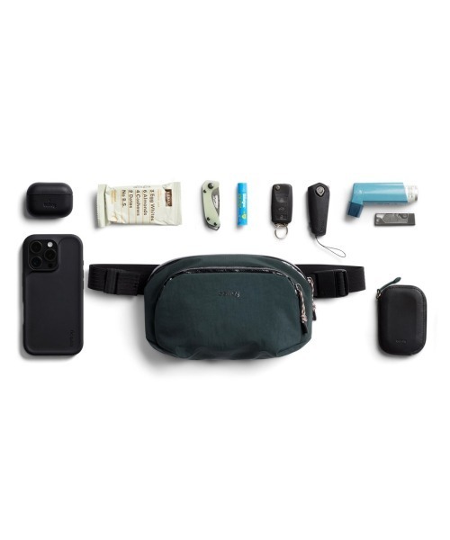 Bellroy(ベルロイ)の「bellroy/ベルロイ/Bellroy/Venture Hip Pack 1.5L ヒップパック ウェストポーチ ボディバッグ(ボディバッグ/ウエストポーチ・メンズ・ライトグレー/ダークグリーン・ONE SIZE)」の12枚目の写真