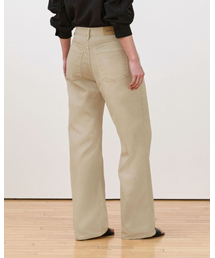MUARMUS（ムアルムス）の「Harbor Wide Denim [Beige]（デニムパンツ）」