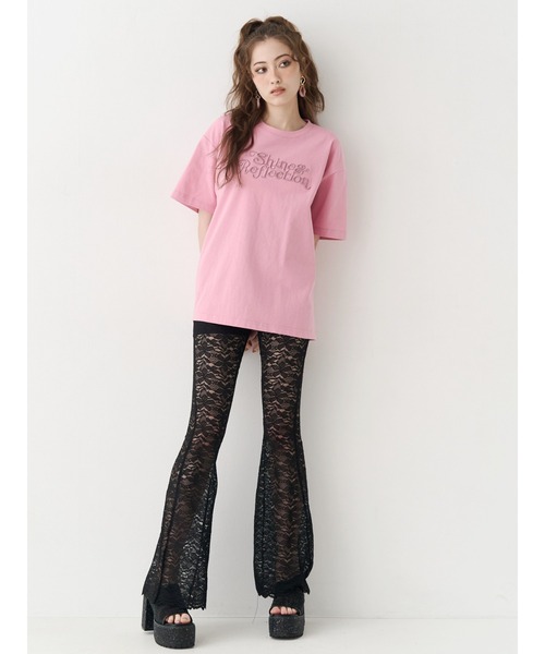 EVRIS（エヴリス）の「【厚底】ラインストーンチャンキーヒールサンダル（サンダル・レディース・ブラック/ホワイト/シルバー・SMALL/MEDIUM/LARGE）」の11枚目の写真