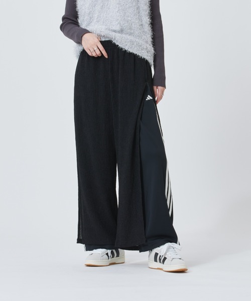 adidas(アディダス)の「【別注】アディダス adidas アルペン シアー レイヤード パンツ 限定コラボ(その他パンツ・レディース・オフホワイト/コバルトブルー/ブラック×ホワイト・S/M/L/XL)」の17枚目の写真