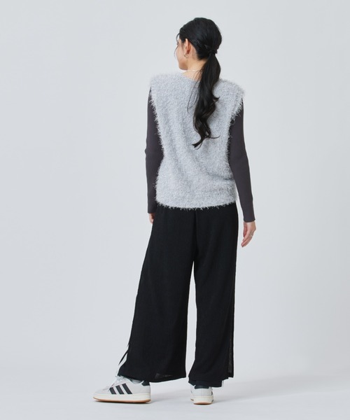 adidas(アディダス)の「【別注】アディダス adidas アルペン シアー レイヤード パンツ 限定コラボ(その他パンツ・レディース・オフホワイト/コバルトブルー/ブラック×ホワイト・S/M/L/XL)」の22枚目の写真