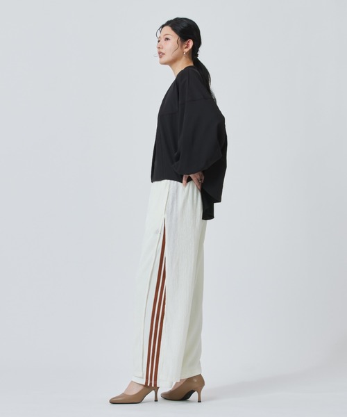 adidas(アディダス)の「【別注】アディダス adidas アルペン シアー レイヤード パンツ 限定コラボ(その他パンツ・レディース・オフホワイト/コバルトブルー/ブラック×ホワイト・S/M/L/XL)」の15枚目の写真