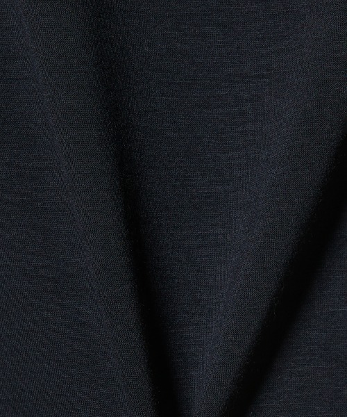 Sov.(ソブ)の「ベア天竺 フリルラインノースリトップス(Tシャツ/カットソー・レディース・オフホワイト/ブラック・36/38)」の11枚目の写真