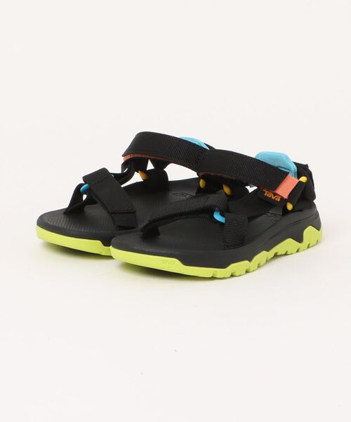 Teva（テバ）の「Teva テバ K HURRICANE XLT JR キッズスポーツサンダル 水辺対応 アウトドア スポサン(キッズハリケーンXLTJR)（サンダル・キッズ・ブラック×イエロー/ブラック・18.0cm/19.0cm/20.0cm/21.0cm/22.0cm）」の2枚目の写真