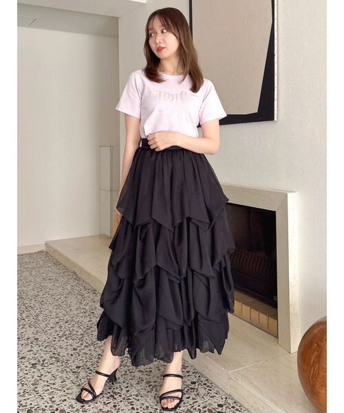 dazzlin（ダズリン）の「タックバルーンチュールスカート（スカート