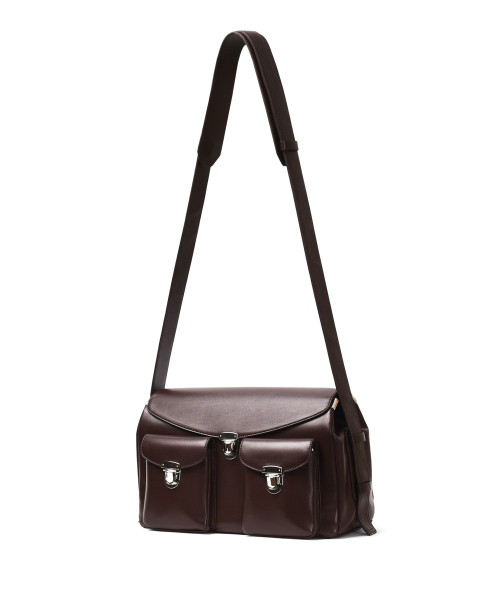 NONOVERSTIC(ノンオーバースティック)の「Postman Bag Chocolate(メッセンジャーバッグ・レディース・その他・FREE)」の2枚目の写真