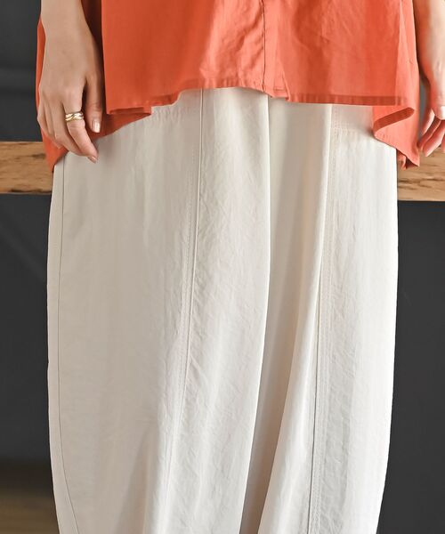 rps（アールピーエス）の「接触冷感コクーンパンツ（その他パンツ・レディース・ブラック/ライトベージュ/カーキ・フリー）」の16枚目の写真