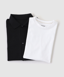 B.C STOCK | 【2点セット】カノコカーディガン & ステッチTEE SET(カーディガン/ボレロ)