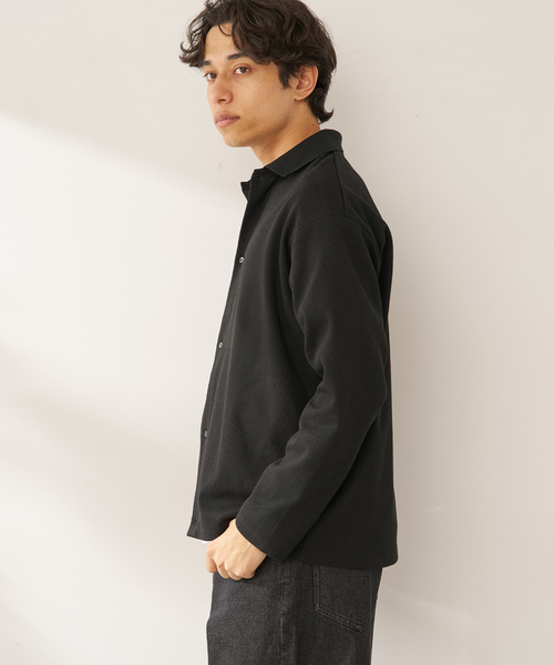 B.C STOCK(ベーセーストック)の「【2点セット】カノコカーディガン & ステッチTEE SET(カーディガン/ボレロ・メンズ・レッド/ブラック/ブルー・LARGE/MEDIUM)」の6枚目の写真