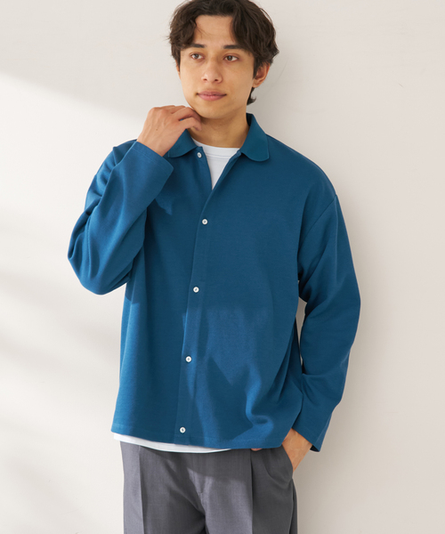 B.C STOCK(ベーセーストック)の「【2点セット】カノコカーディガン & ステッチTEE SET(カーディガン/ボレロ・メンズ・レッド/ブラック/ブルー・LARGE/MEDIUM)」の10枚目の写真
