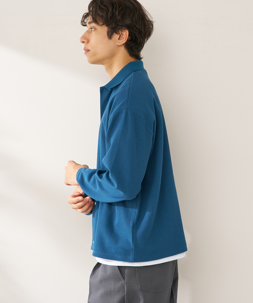 B.C STOCK(ベーセーストック)の「【2点セット】カノコカーディガン & ステッチTEE SET(カーディガン/ボレロ・メンズ・レッド/ブラック/ブルー・LARGE/MEDIUM)」の11枚目の写真