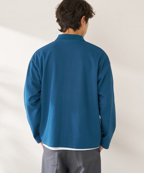 B.C STOCK(ベーセーストック)の「【2点セット】カノコカーディガン & ステッチTEE SET(カーディガン/ボレロ・メンズ・レッド/ブラック/ブルー・LARGE/MEDIUM)」の12枚目の写真