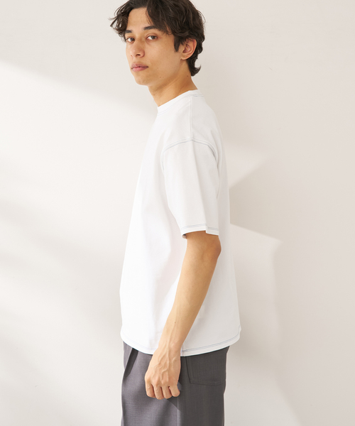 B.C STOCK(ベーセーストック)の「【2点セット】カノコカーディガン & ステッチTEE SET(カーディガン/ボレロ・メンズ・レッド/ブラック/ブルー・LARGE/MEDIUM)」の15枚目の写真
