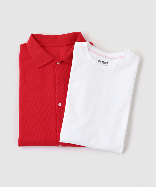 B.C STOCK(ベーセーストック)の「【2点セット】カノコカーディガン & ステッチTEE SET(カーディガン/ボレロ・メンズ・レッド/ブラック/ブルー・LARGE/MEDIUM)」の22枚目の写真