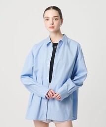 ER（イーアール）の「＜ER＞コットンブレンド クラシック オーバー シャツ（シャツ/ブラウス）」