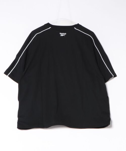 Reebok(リーボック)の「REEBOK ドローコード内蔵 パイピングハーフスリーブTシャツ(Tシャツ/カットソー・メンズ・ブラック/グレー/ホワイト/チャコール・X-LARGE/LARGE/MEDIUM)」の5枚目の写真