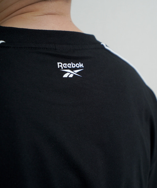 Reebok(リーボック)の「REEBOK ドローコード内蔵 パイピングハーフスリーブTシャツ(Tシャツ/カットソー・メンズ・ブラック/グレー/ホワイト/チャコール・X-LARGE/LARGE/MEDIUM)」の6枚目の写真