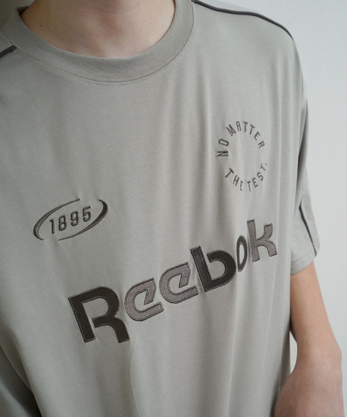 Reebok(リーボック)の「REEBOK ドローコード内蔵 パイピングハーフスリーブTシャツ(Tシャツ/カットソー・メンズ・ブラック/グレー/ホワイト/チャコール・X-LARGE/LARGE/MEDIUM)」の16枚目の写真