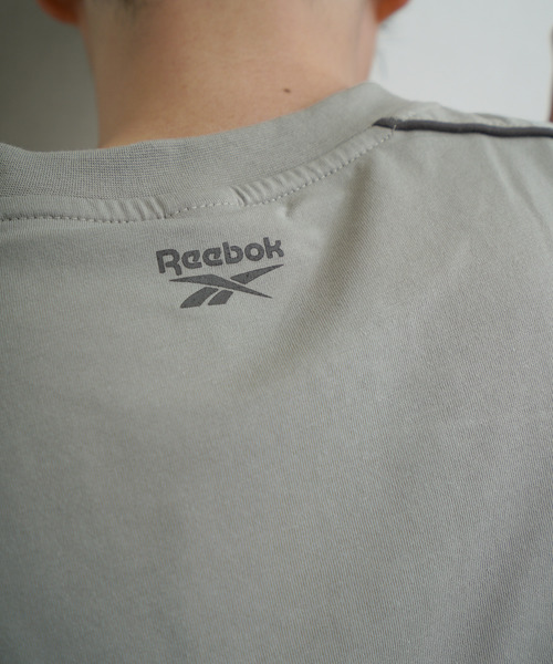 Reebok(リーボック)の「REEBOK ドローコード内蔵 パイピングハーフスリーブTシャツ(Tシャツ/カットソー・メンズ・ブラック/グレー/ホワイト/チャコール・X-LARGE/LARGE/MEDIUM)」の17枚目の写真