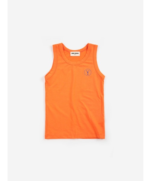 BOBO CHOSES(ボボショーズ)の「Have Fun Face tank top(タンクトップ・キッズ・レッド・12-13y/8-9y/6-7YEAR/4-5YEAR/2-3YEAR/10-11y)」の6枚目の写真