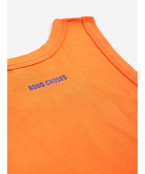 BOBO CHOSES(ボボショーズ)の「Have Fun Face tank top(タンクトップ・キッズ・レッド・12-13y/8-9y/6-7YEAR/4-5YEAR/2-3YEAR/10-11y)」の8枚目の写真