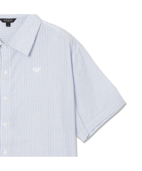Guess(ゲス)の「MENS Woven Shirt 半袖シャツ(シャツ/ブラウス・メンズ・その他/ホワイト・X-LARGE/MEDIUM/LARGE/XX-LARGE)」の7枚目の写真