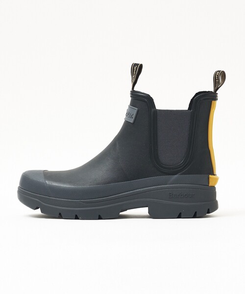 Barbour（バブアー）の「【Barbour / バブアー】NIMBUS CHELSEA WELLY / ニンバス チェルシーブーツ / サイドゴア / レインシューズ / ゴム製（レインシューズ・メンズ・セージグリーン/ブラック・7/8/6）」の5枚目の写真