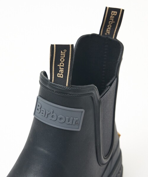 Barbour（バブアー）の「【Barbour / バブアー】NIMBUS CHELSEA WELLY / ニンバス チェルシーブーツ / サイドゴア / レインシューズ / ゴム製（レインシューズ・メンズ・セージグリーン/ブラック・7/8/6）」の8枚目の写真