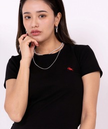 【POLOCHAMPS】ポロチャンプス/カラー刺繍Tシャツ
