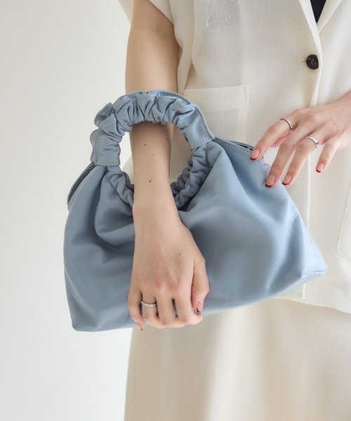 Paradise Picnic(パラダイスピクニック)の「【MILLELA FIRENZE】ハンドバッグ(ハンドバッグ・レディース・ブラック/ライトブルー/キャメル・FREE)」の1枚目の写真