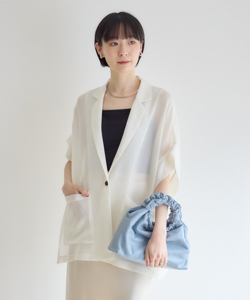 Paradise Picnic(パラダイスピクニック)の「【MILLELA FIRENZE】ハンドバッグ(ハンドバッグ・レディース・ブラック/ライトブルー/キャメル・FREE)」の8枚目の写真