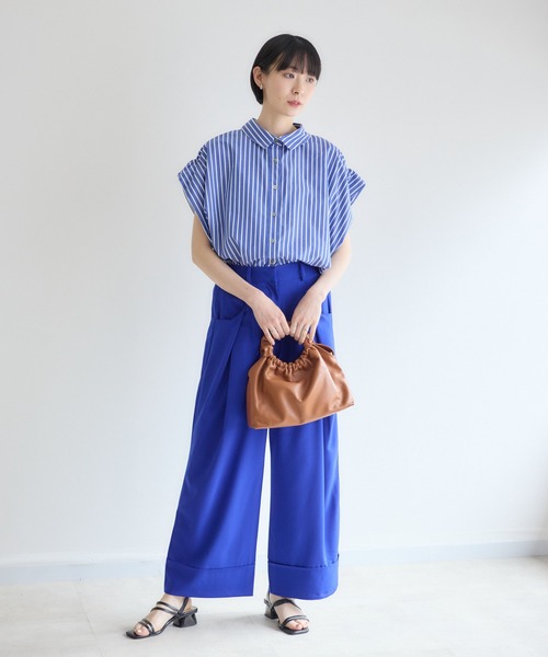 Paradise Picnic(パラダイスピクニック)の「【MILLELA FIRENZE】ハンドバッグ(ハンドバッグ・レディース・ブラック/ライトブルー/キャメル・FREE)」の20枚目の写真