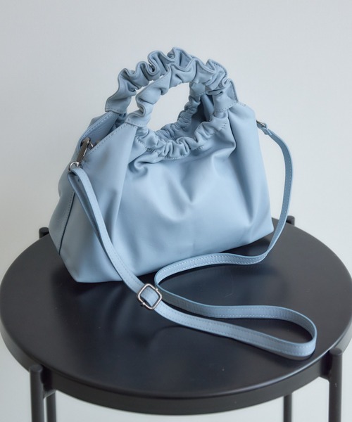 Paradise Picnic(パラダイスピクニック)の「【MILLELA FIRENZE】ハンドバッグ(ハンドバッグ・レディース・ブラック/ライトブルー/キャメル・FREE)」の16枚目の写真