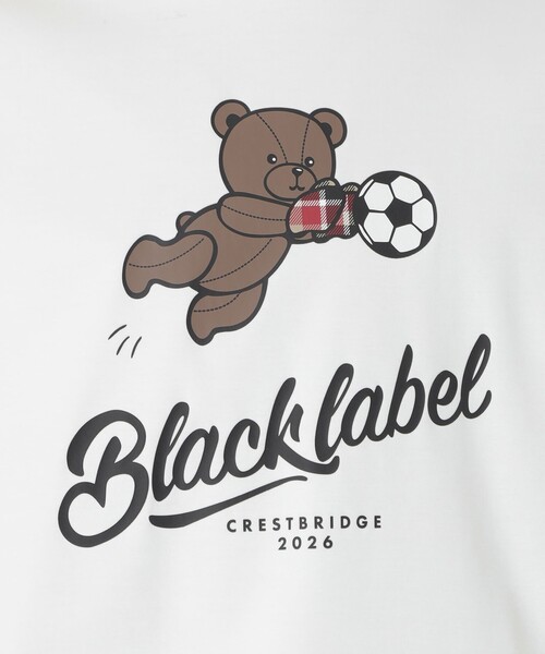 BLACK LABEL CRESTBRIDGE(ブラックレーベル・クレストブリッジ)の「【WEB・一部店舗限定】フットボールベアーTシャツ(Tシャツ/カットソー・メンズ・ブラック/オフホワイト・XL/L/M/S)」の12枚目の写真