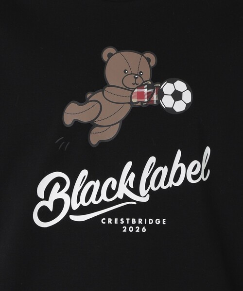 BLACK LABEL CRESTBRIDGE(ブラックレーベル・クレストブリッジ)の「【WEB・一部店舗限定】フットボールベアーTシャツ(Tシャツ/カットソー・メンズ・ブラック/オフホワイト・XL/L/M/S)」の7枚目の写真