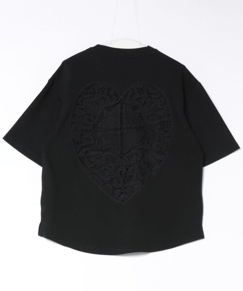 ALLSAINTS(オールセインツ)の「ESME AMELIE OVERSIZED T-SHIRT | ESME AMELIE オーバーサイズ Tシャツ(Tシャツ/カットソー・レディース・ブラック・XS/M/L/S)」の9枚目の写真
