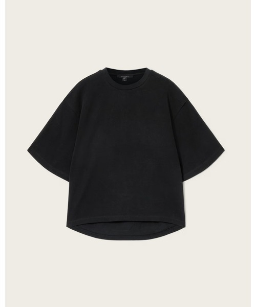 ALLSAINTS(オールセインツ)の「ESME AMELIE OVERSIZED T-SHIRT | ESME AMELIE オーバーサイズ Tシャツ(Tシャツ/カットソー・レディース・ブラック・XS/M/L/S)」の8枚目の写真
