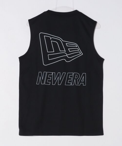 NEW ERA(ニューエラ)の「ニューエラ PA SL TECH TEE FandW BLK(Tシャツ/カットソー・メンズ・ブラック・M/L/LL)」の2枚目の写真
