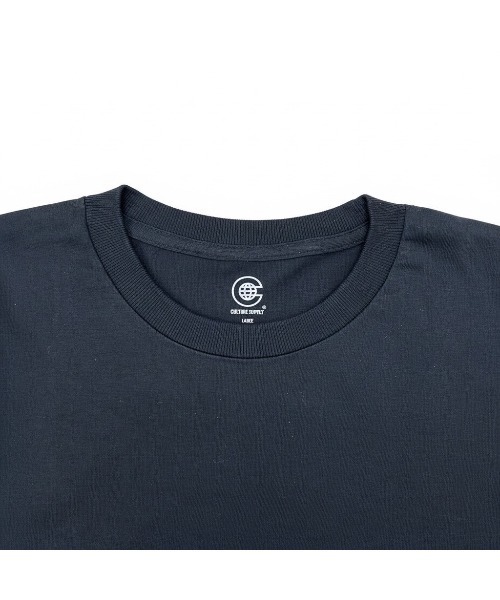 CULTURE SUPPLY（カルチャー サプライ）の「5.7OZ USA COTTON TｰSHIRTS（Tシャツ/カットソー・レディース・ブラック・X-LARGE/LARGE/MEDIUM/SMALL/XXX-LARGE/XX-LARGE）」の2枚目の写真