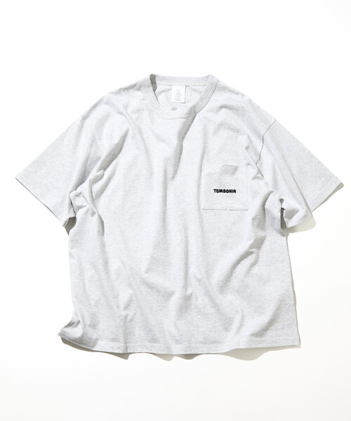 FREAK'S STORE（フリークスストア）の「tombonia/トムボニア バックプリント クルーネックTシャツ/Boy Meets Girl（Tシャツ/カットソー・メンズ・ラベンダー/ライトグレー/ホワイト/チャコールグレー・LARGE/MEDIUM/SMALL）」の12枚目の写真