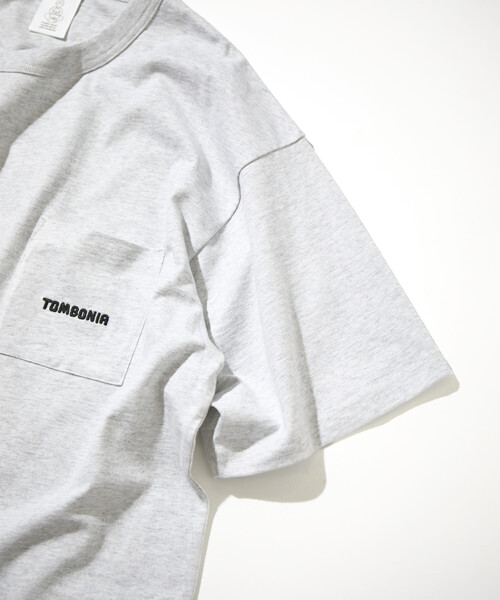 FREAK'S STORE（フリークスストア）の「tombonia/トムボニア バックプリント クルーネックTシャツ/Boy Meets Girl（Tシャツ/カットソー・メンズ・ラベンダー/ライトグレー/ホワイト/チャコールグレー・LARGE/MEDIUM/SMALL）」の15枚目の写真