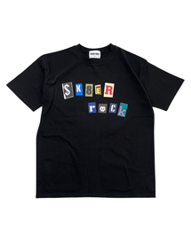 Collage Pop Logo T-Shirt ((Black))