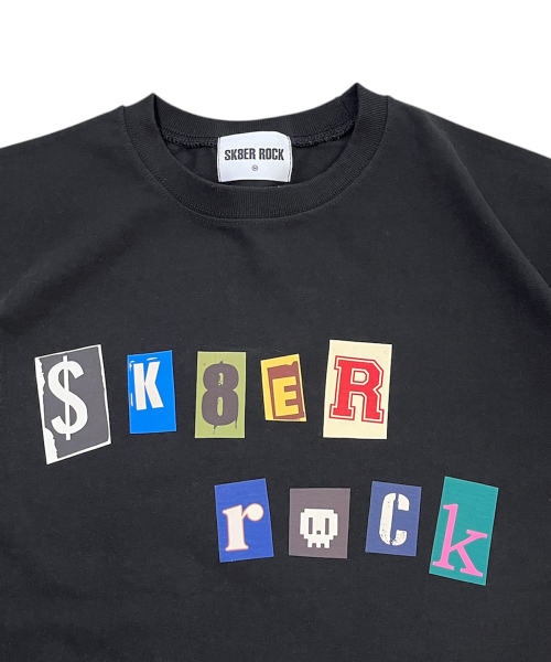 SK8ER ROCK(スケーターロック)の「Collage Pop Logo T-Shirt ((Black))(Tシャツ/カットソー・レディース・その他・SMALL/MEDIUM/LARGE)」の3枚目の写真